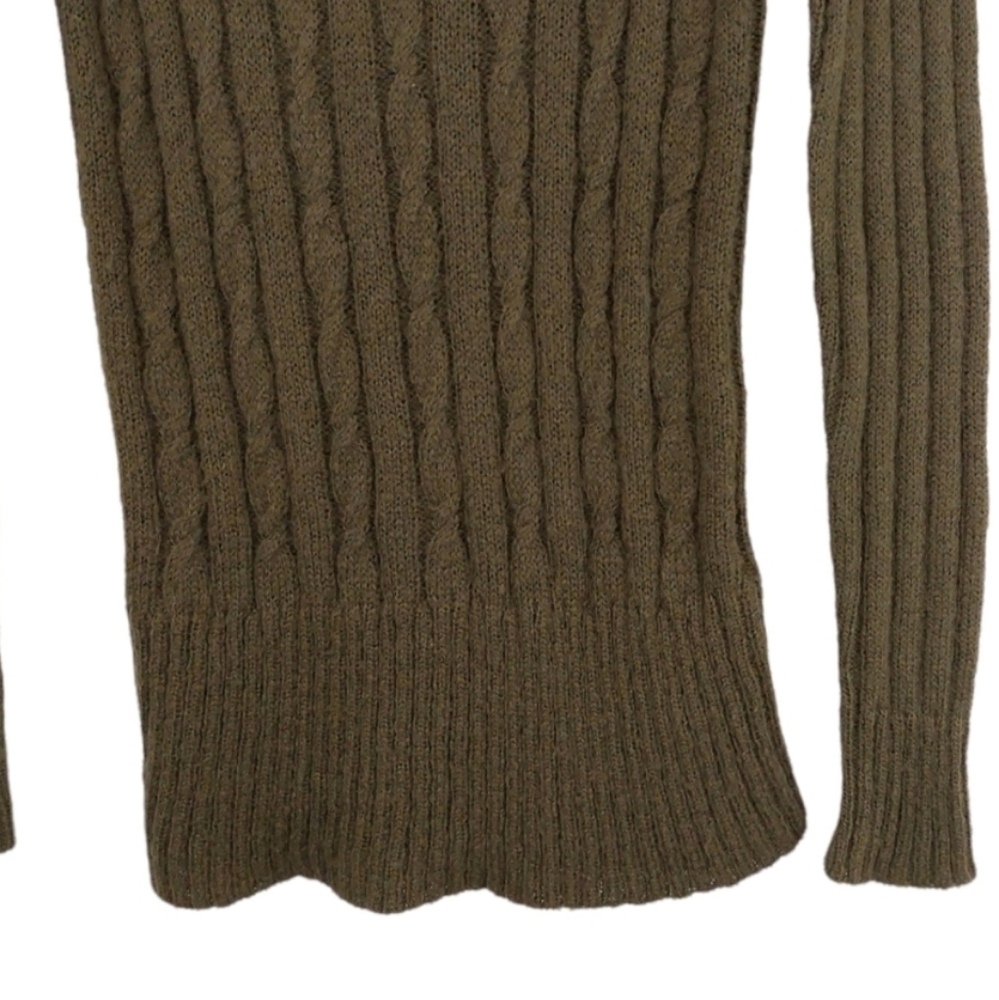 J. Crew Wool Mohair Cable Knit Sweater - Picture 3 of 8